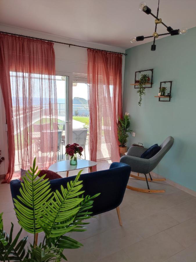 Kalokairini Avra Apartment Archangelos  Luaran gambar